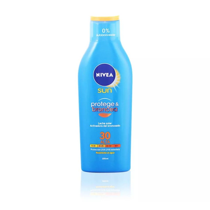 Nivea Sun Protege & Broncea Leche SPF30 200 ml