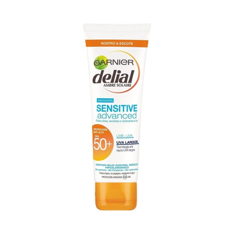 Garnier Sensitive Advanced Crema Facial SPF50+ 50 ml