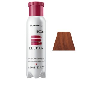 ELUMEN long lasting hair color oxidant free BK6 200 ml