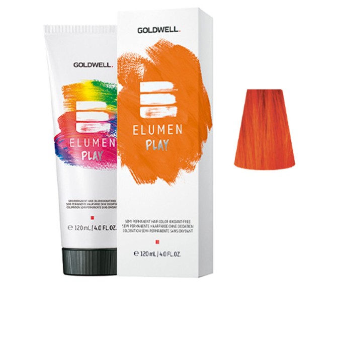 ELUMEN PLAY semi permanent hair color oxidant free orange 120 ml