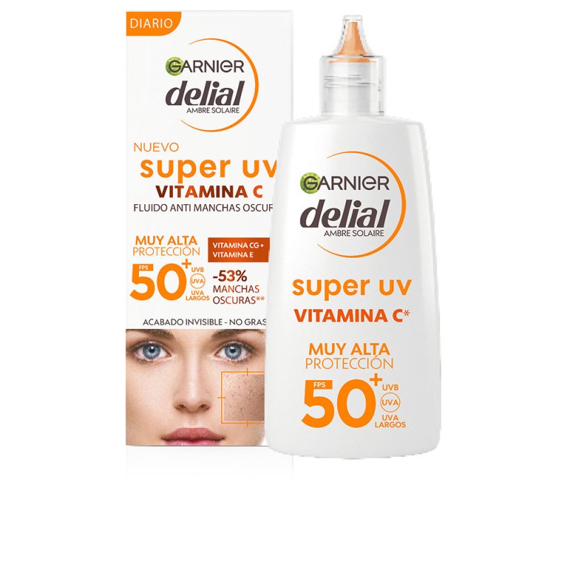 DELIAL SUPER UV vitamina C anti-manchas SPF50+ 40 ml