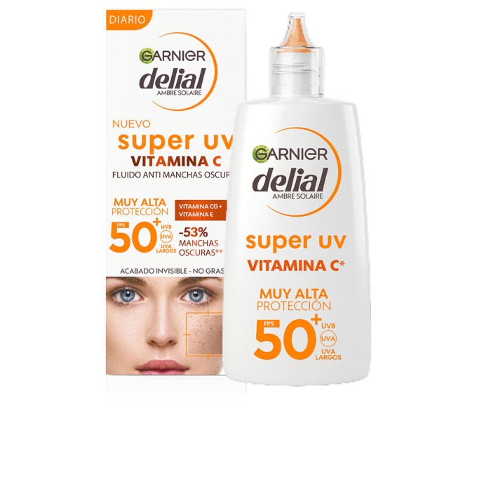 DELIAL SUPER UV vitamina C anti-manchas SPF50+ 40 ml