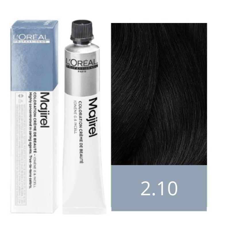 L'Oréal Tinte Majirel 2.10 Negro Azulado 50 ml