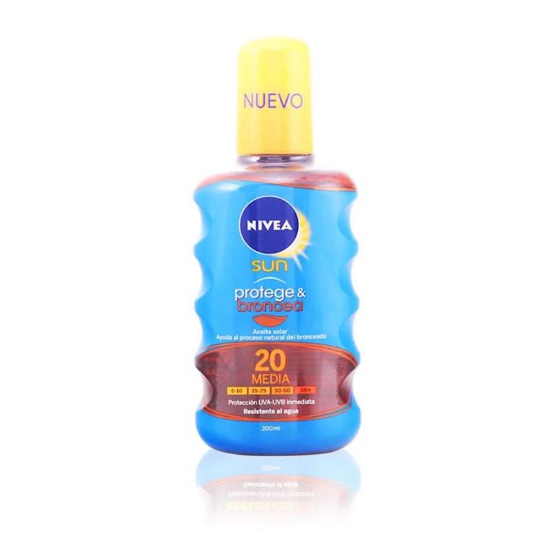 Nivea Sun Protege & Broncea Aceite SPF20 200 ml