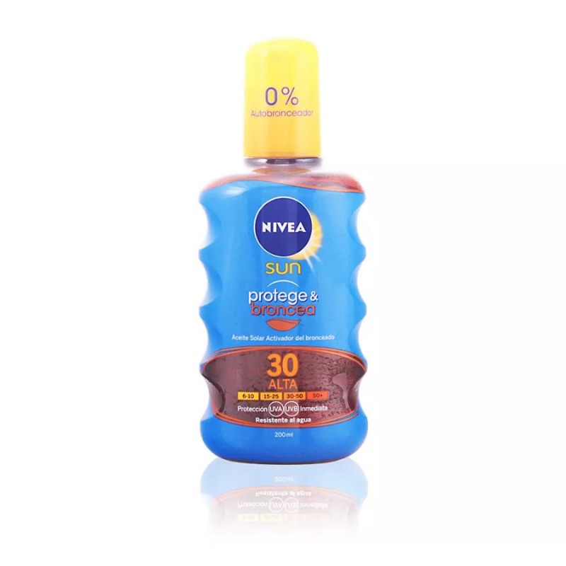 Nivea Sun Protege & Broncea Aceite SPF30 200 ml