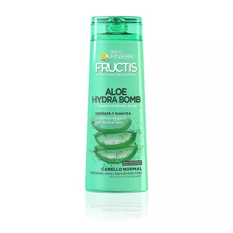 Garnier Fructis Aloe Hydra Bomb Champú Fortificante 360 ml