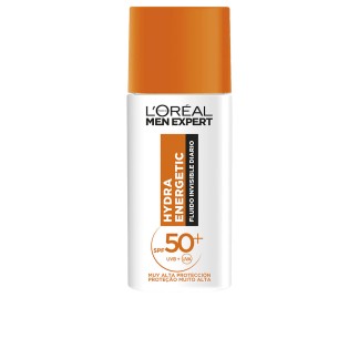 MEN EXPERT hydra energetic fluido invisible diario SPF50+ 50 ml