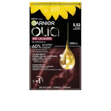 OLIA RED LACQUERS coloracion permanente 552 Malbec Exquisito 3 u