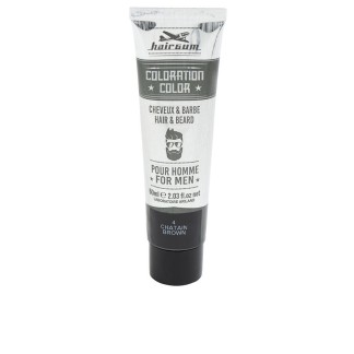 COLORATION tinte para barba y cabello 4 Castano 60 gr