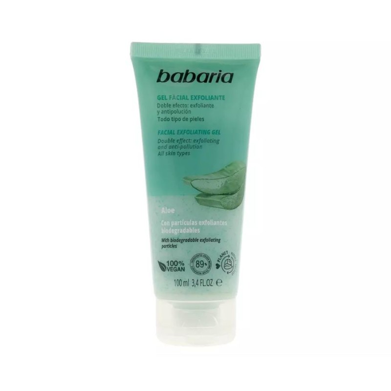 Babaria Aloe Vera Gel Exfoliante Facial 100 ml