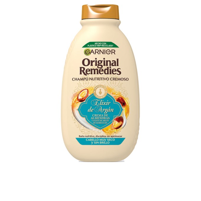ORIGINAL REMEDIES champú elixir de argán 400 ml