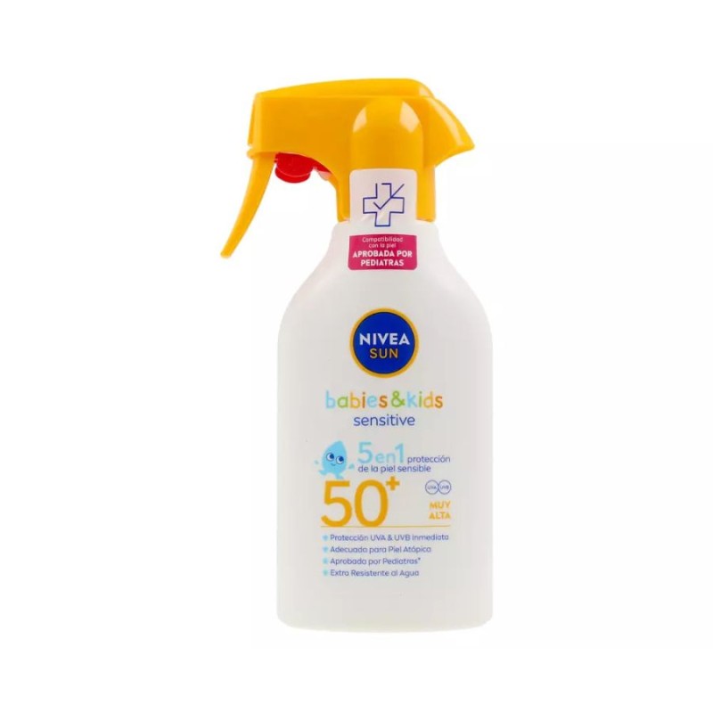 Nivea Sun Babies & Kids Sensitive SPF50+ Pistola 270 ml