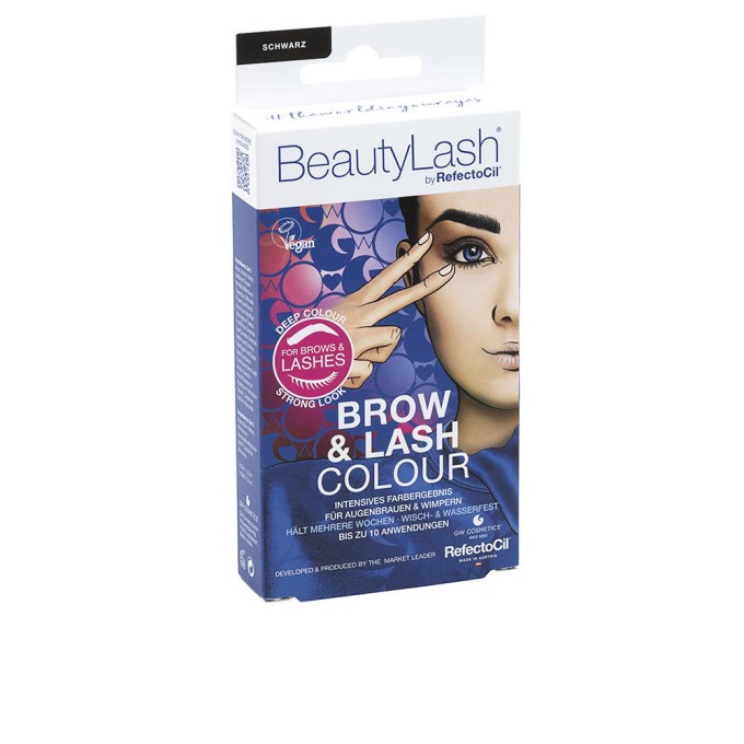 BEAUTYLASH BROW LASH COLOUR kit tinte cejas y pestanas Negro 1 u