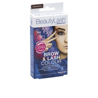 BEAUTYLASH BROW LASH COLOUR kit tinte cejas y pestanas Castano oscuro 1 u