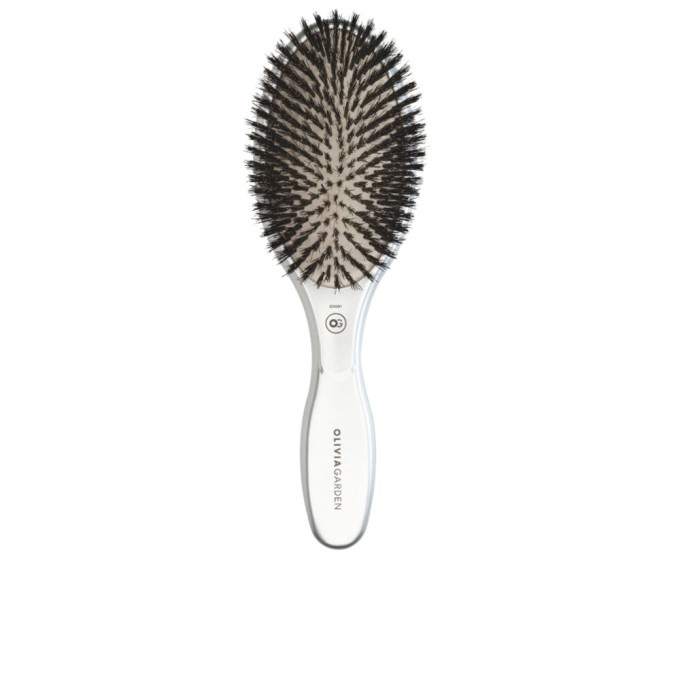 EXPERT CARE OVAL Boar&Nylon Bristles Silver 1 u