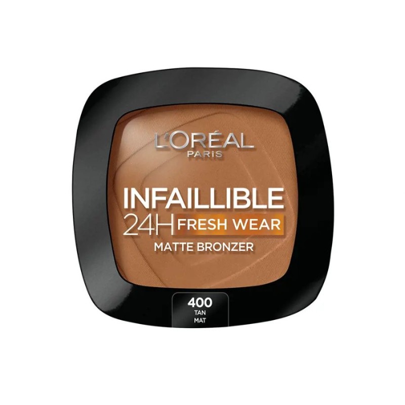 L'Oréal Infaillible 24h Fresh Wear Matte Bronzer 400 Tan Dore