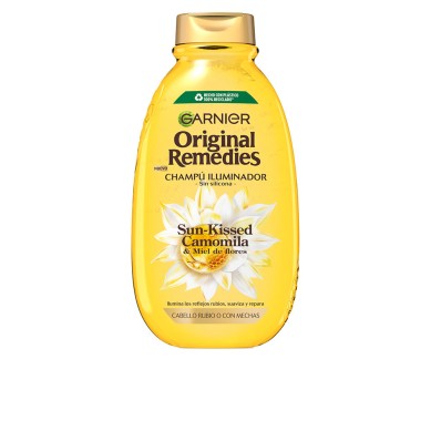 ORIGINAL REMEDIES champú iluminador camomila 400 ml