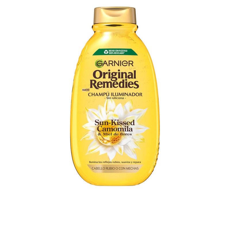 ORIGINAL REMEDIES champú iluminador camomila 400 ml