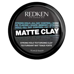 MATTE CLAY strong hold texturizing clay 75 ml