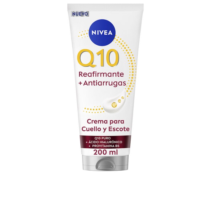 Q10+ REAFIRMANTE crema antiarrugas cuello y escote 200 ml